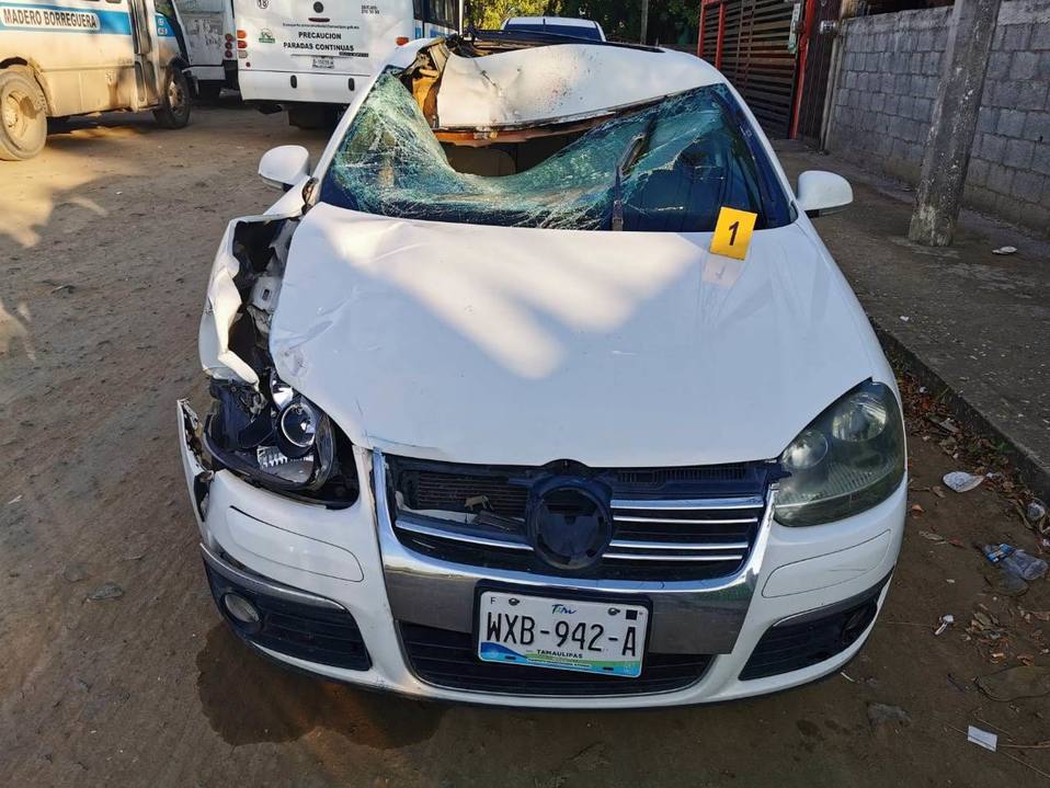Ladrones que asaltaron una empresa en Altamira son culpables de la muerte de un peatón en la carretera Tampico-Mante
