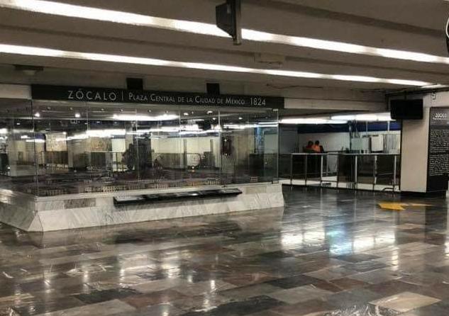 Metro Zócalo de CdMx. | Especial
