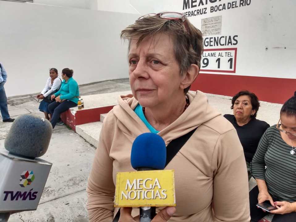 Rosalia Castro Toss, del colectivo Solecito Veracruz./ Isabel Zamudio
