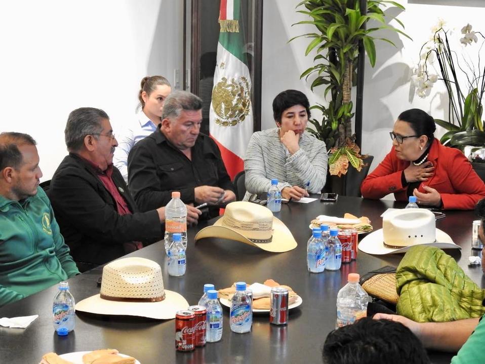 Los campesinos han instalado un plantón desde el 11 de noviembre para demandar recursos económicos./ Cortesía
