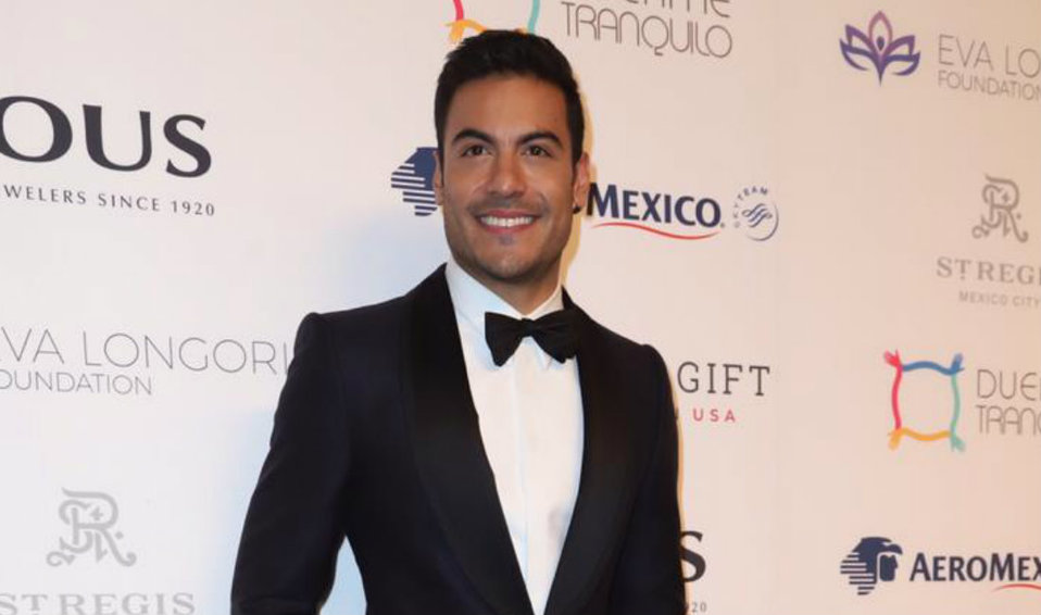 Carlos Rivera subastó un beso en la Global Gift Gala (Edgar Negrete).