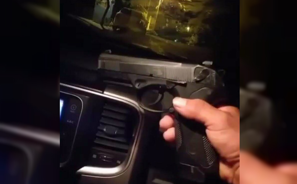 Cesan a policía en Tamaulipas por usar en 'parranda' una patrulla, además de consumir mariguana (Foto/CORTESÍA)