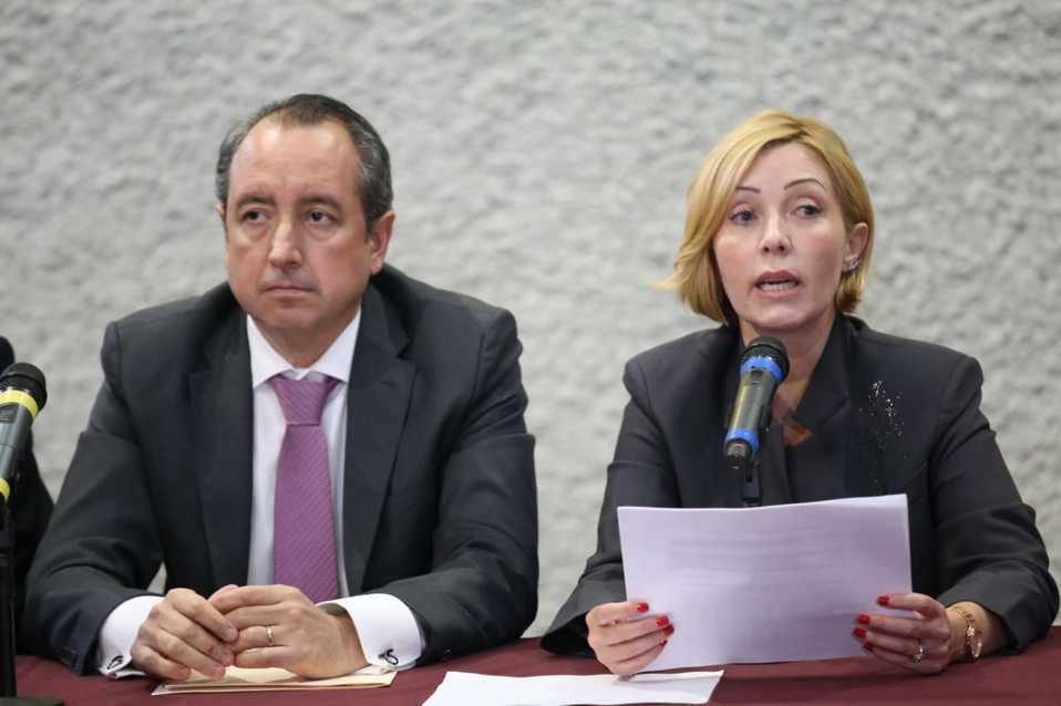 Claudia Tapia, anunció que sostendrán reuniones trimestrales con funcionarios del gobierno. (FOTO: Jorge López.)