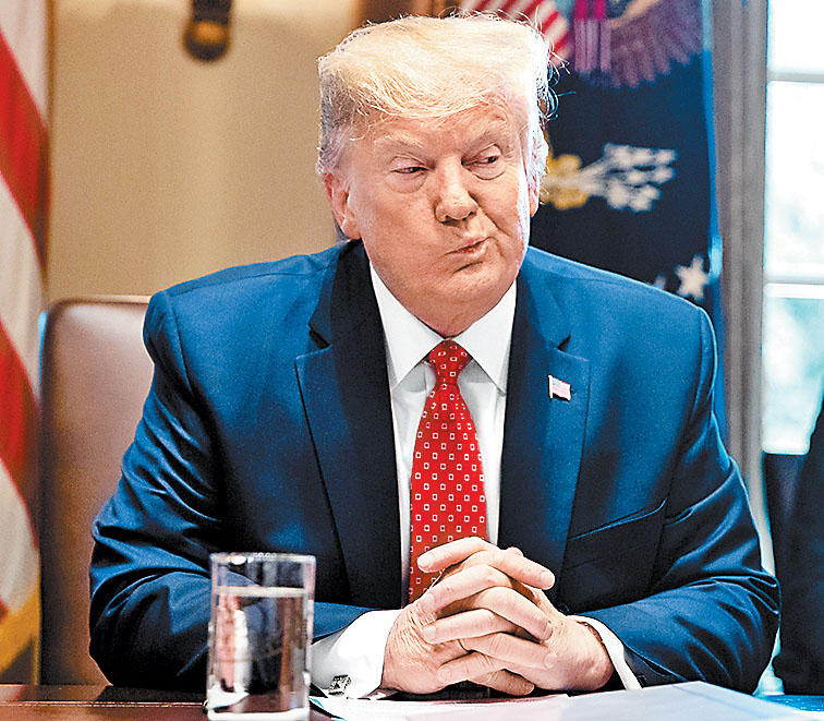 El presidente estadunidense Donald Trump. (AP)