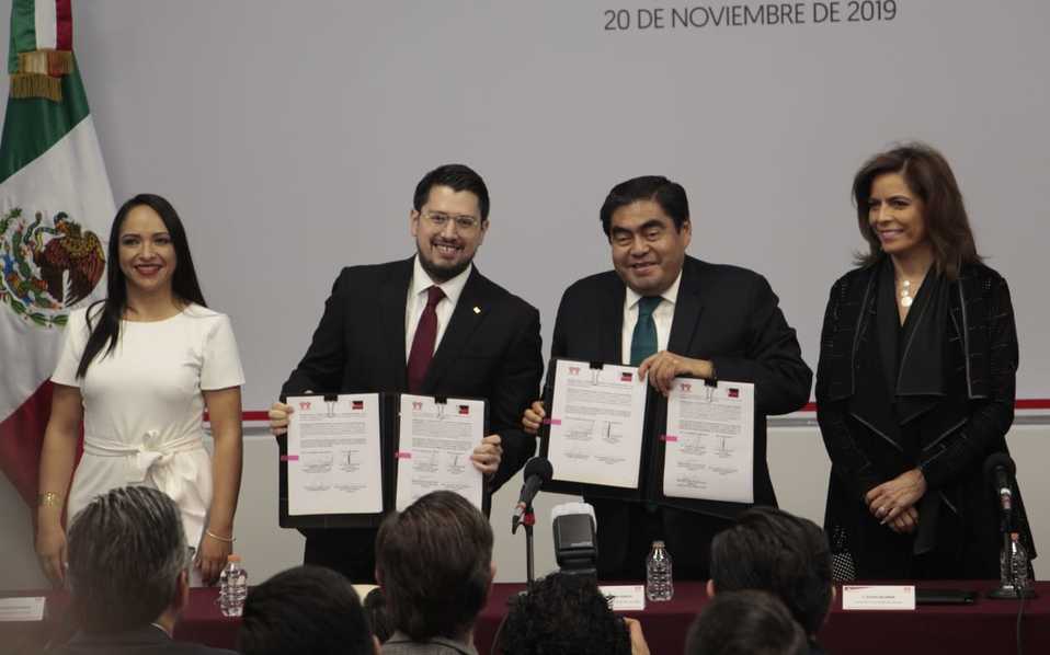 “Para mi gobierno el compromiso es que todo poblano tenga un lugar donde se sienta seguro", así lo dijo Miguel Barbosa. (Melanie Torres)