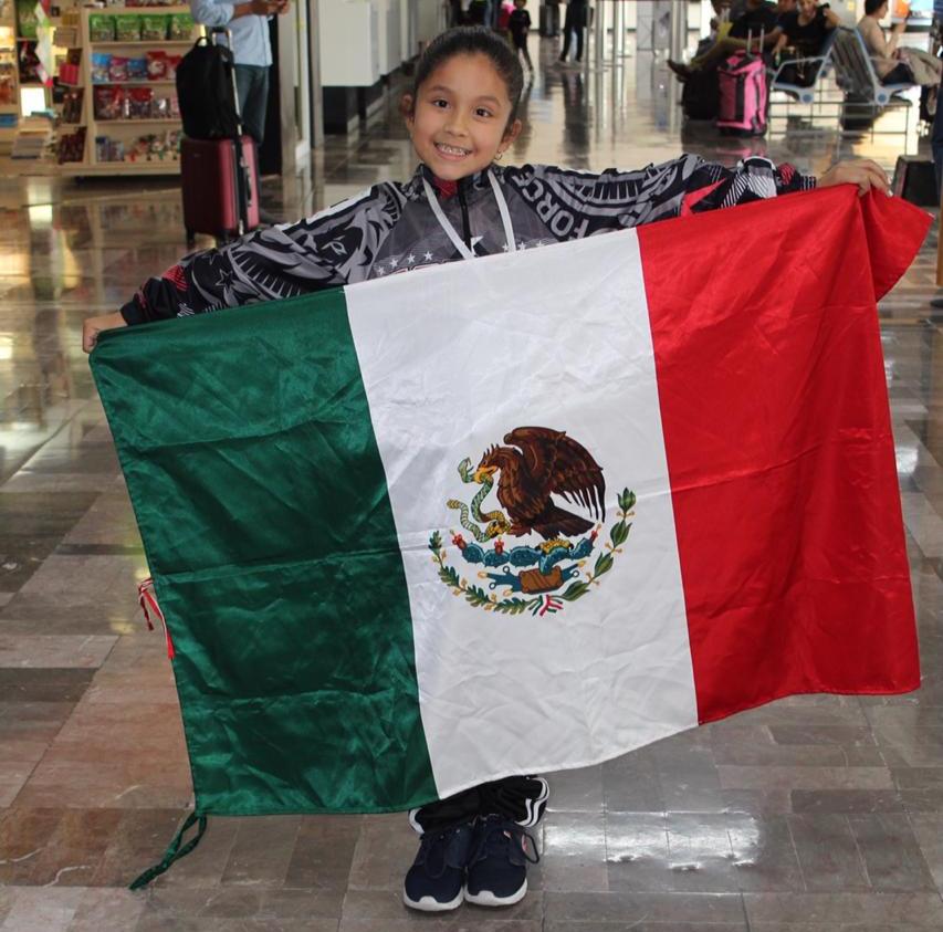 La bailarina tampiqueña Dafne Pérez.
