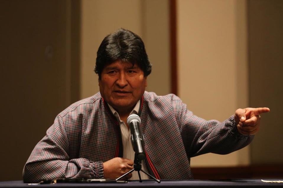 El ex presidente de Bolivia, Evo Morales. (Jorge Carballo)