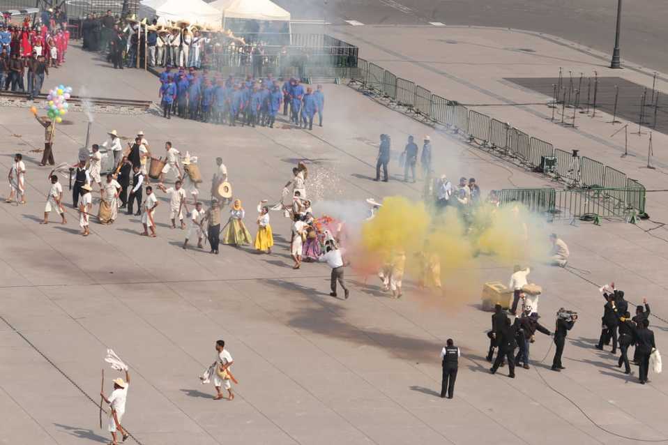 Después de la representación comenzará el desfile del 20 de Noviembre. (Octavio Hoyos)