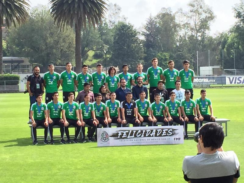 Selección mexicana Sub 17 (Michel Cruz)