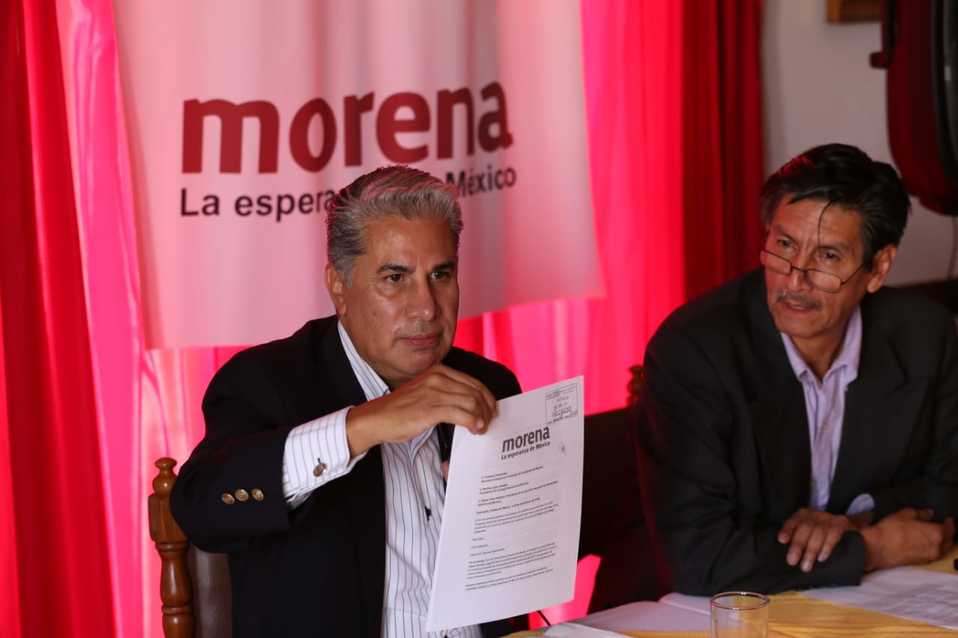Alejandro Rojas, aspirante a la dirigencia nacional de Morena (Octavio Hoyos)