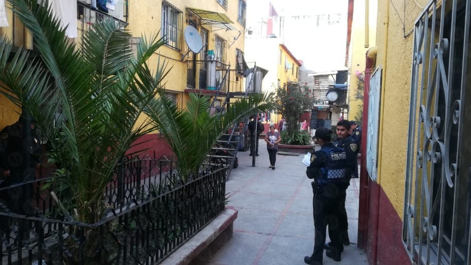 Ataque en un inmueble de la colonia Morelos. (Jorge Becerril)