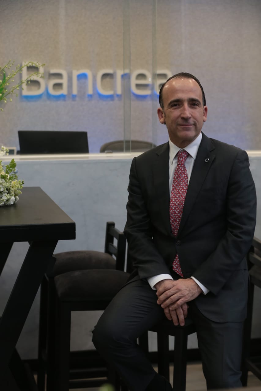 Ernesto López, presidente del Consejo de Administración de Bancrea. (Jesús Quintanar)
