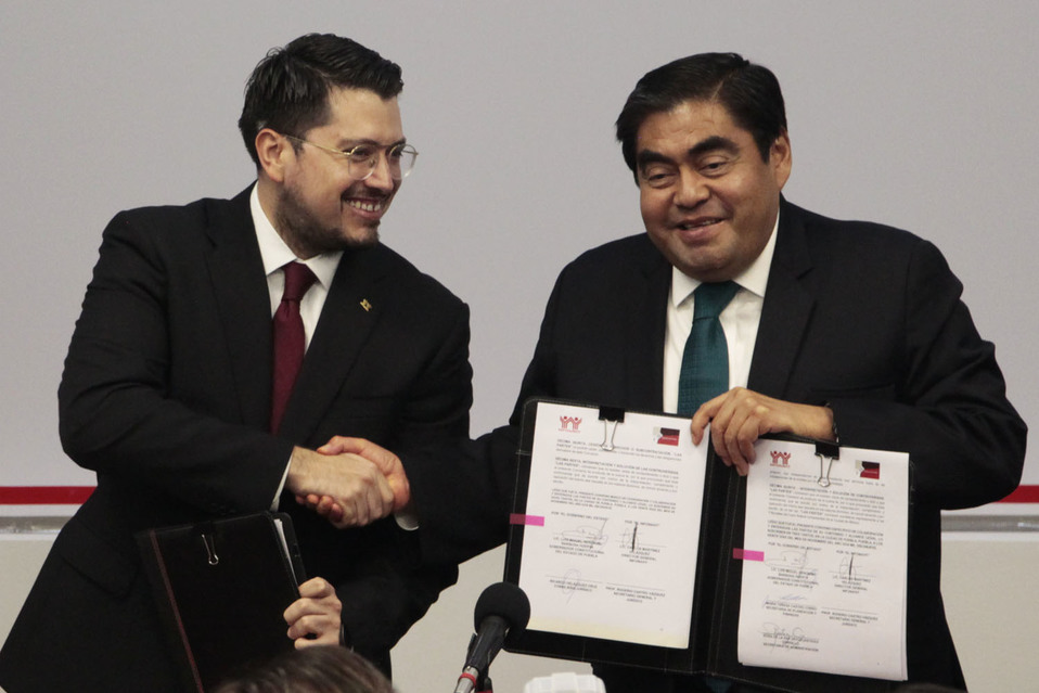 Puebla firma convenio con Infonavit, para crear un subsidio por 50 mdp ...