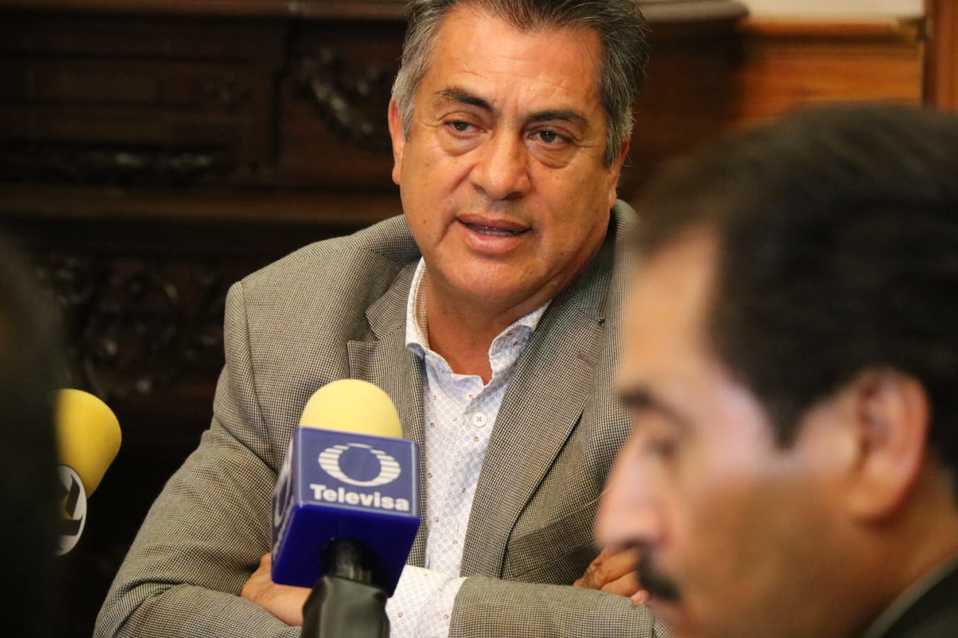 Jaime Rodríguez Calderón, Gobernador de NL (Foto: Orlando Maldonado)