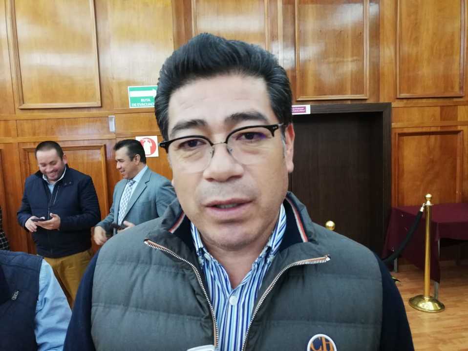 El coordinador de la bancada del  PRI, Miguel Sámano Peralta. (Especial)