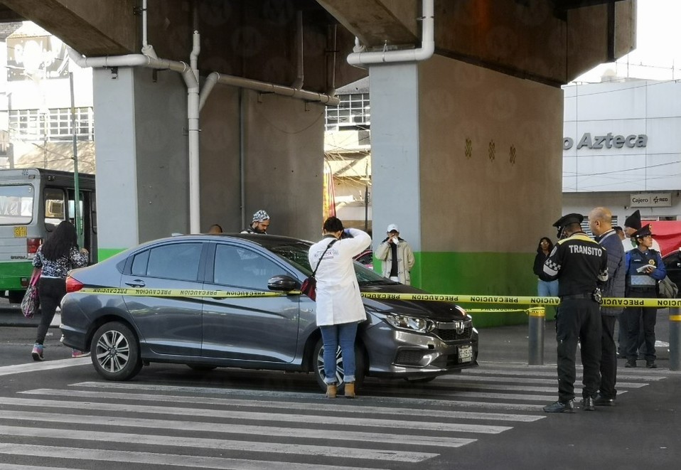 El hombre fue atropellado en las inmediaciones del Metro Puebla. | Jorge Becerril