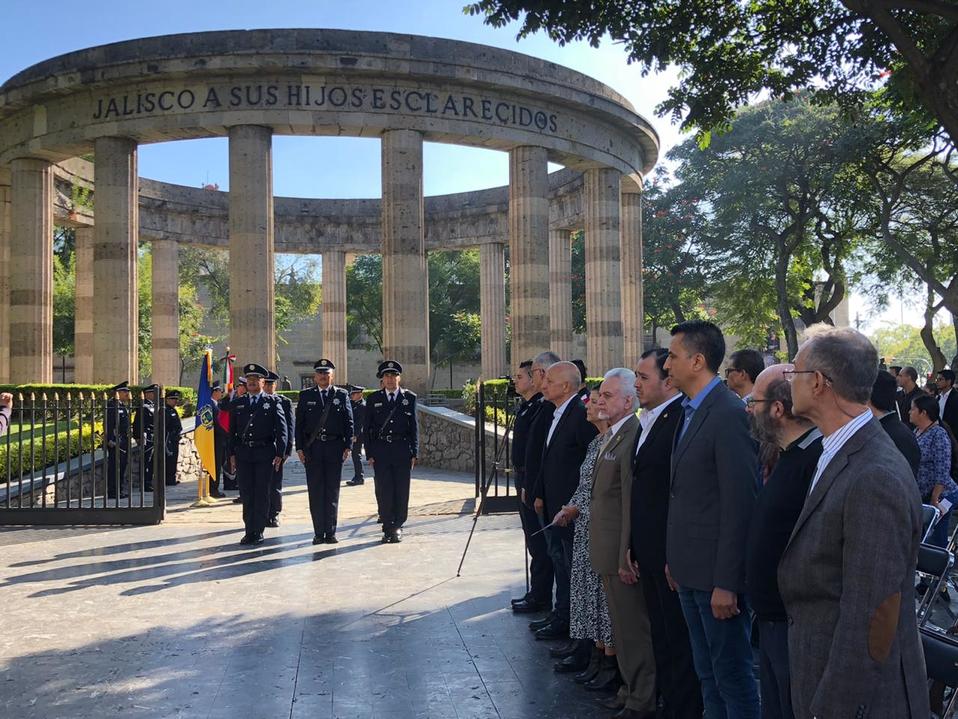Homenaje a Luis Barragán en la Rotonda de los Jaliscienses Ilustres (Erick Breguer)