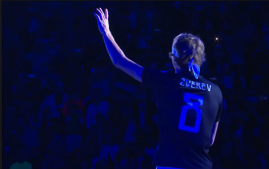 Alexander Zverev porta la playera del Tri en la Plaza de Toros México (Especial)