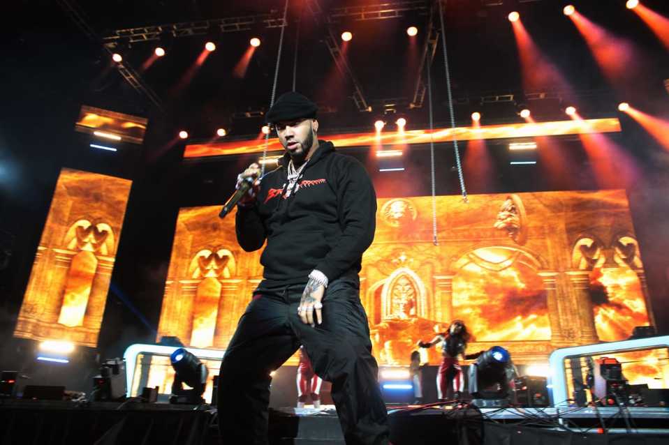 Anuel AA en el Flow Fest 2019 (Alfonso Manzano).