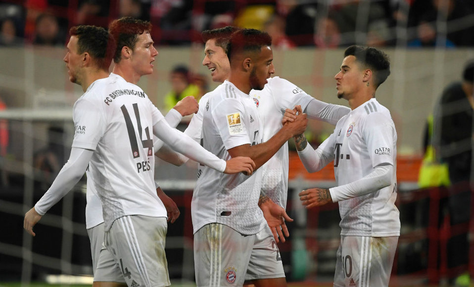 Bayern superó al Fortuna por goleada (AFP)