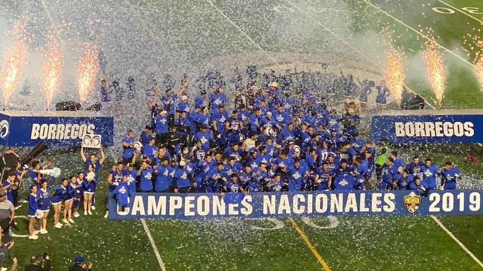 Borregos se consagró como Campeón de Conadeip (Cortesía)