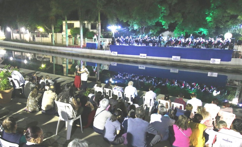 Concierto de la Banda Municipal de Tampico. (Yazmín Sánchez)