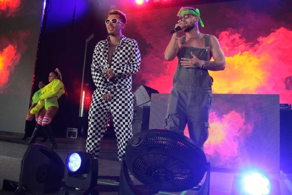 Fano y Callejo llevan el 'Caribe mexicano' al Flow Fest 2019 (Alfonso Manzano).
