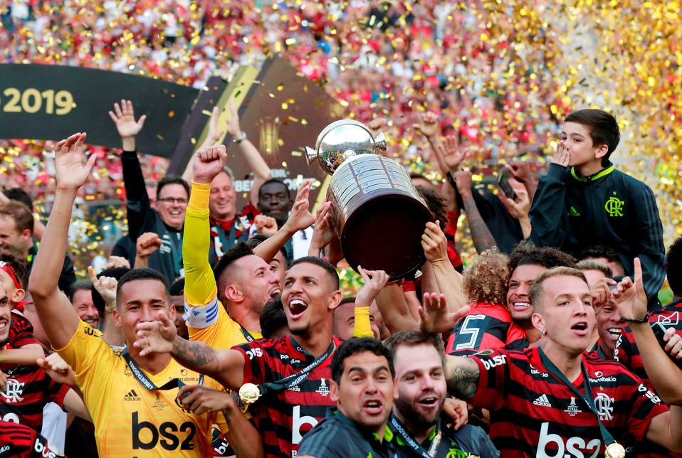 El Flamengo conquistó el campeonato de la Copa Libertadores (Reuters)