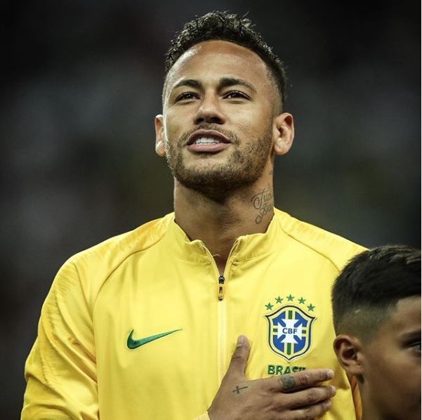 Neymar, futbolista brasileño (Instagram @neymarjr)