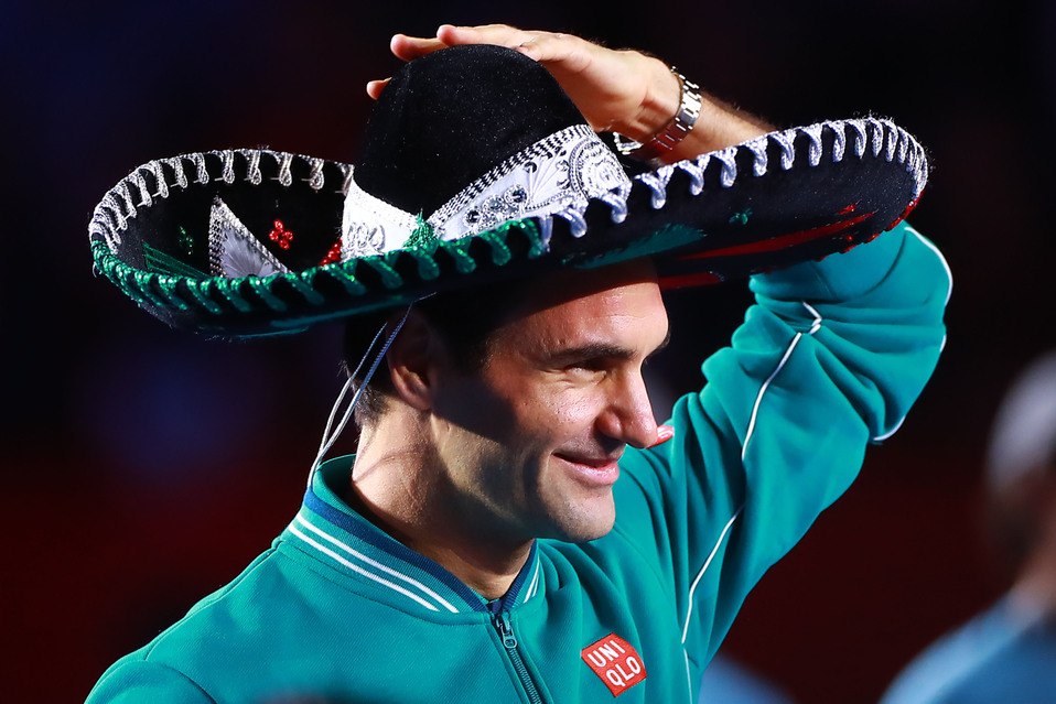 Roger Federer venció a Alexander Zverev en la Plaza de Toros México (Imago7)