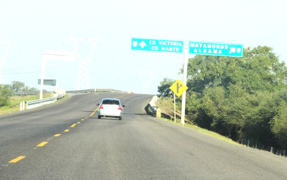 Carreteras de Tamaulipas. (Yazmín Sánchez)