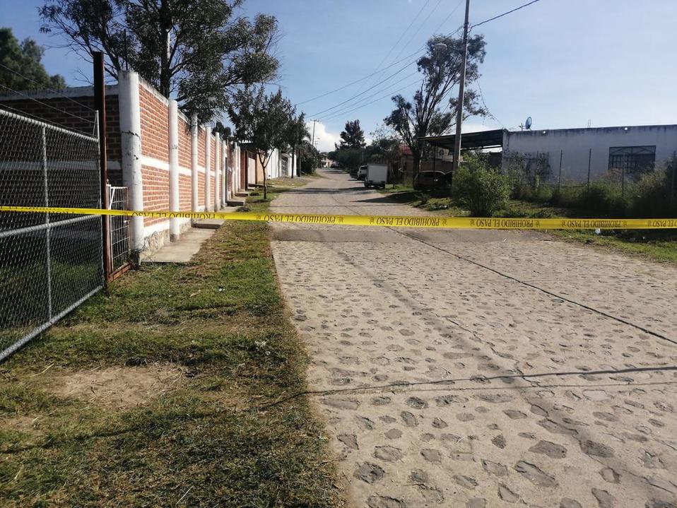 El inmueble se ubica sobre la calle Emiliano Zapata y han restringido el paso a los vecinos del lugar. (Juan Carlos Munguia)
