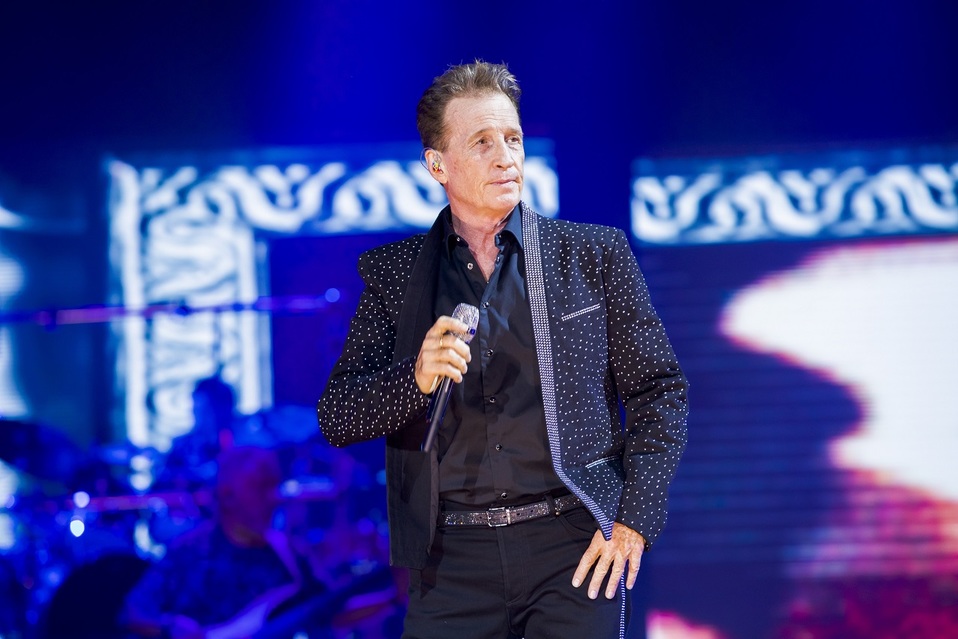 El percance no permitió que el cantante terminara con el setlist de canciones que tenía preparado. 8Cortesía Auditorio Telmex)