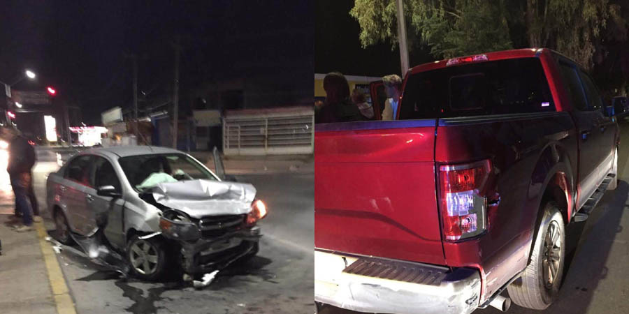 Personal de Peritos se hizo cargo del accidente. (Especial)