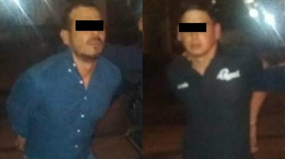 Los delincuentes fueron identificados como Luis Fernando, de 23 años de edad, y Noé Osvaldo, de 36. (FOTO: Especial)