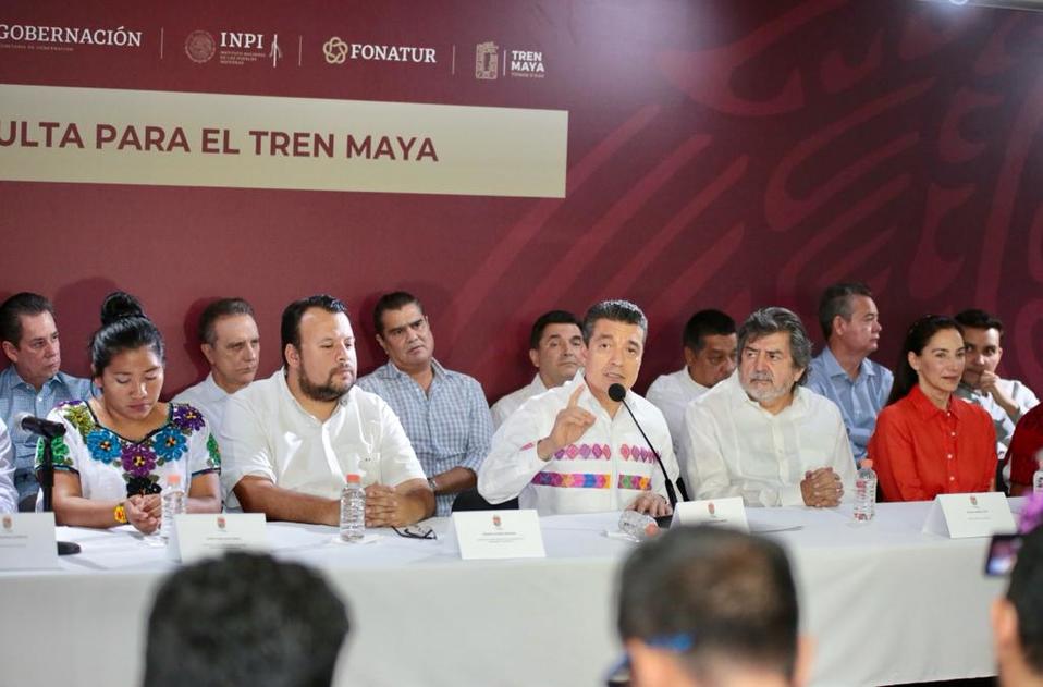 El gobernador afirmó que la sede de la consulta en Chiapas será en Palenque.