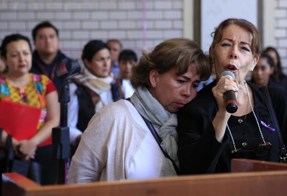 Se inauguró el Mural en Memoria de las mujeres Víctimas de la Violencia de Género. (Andrés Lobato)