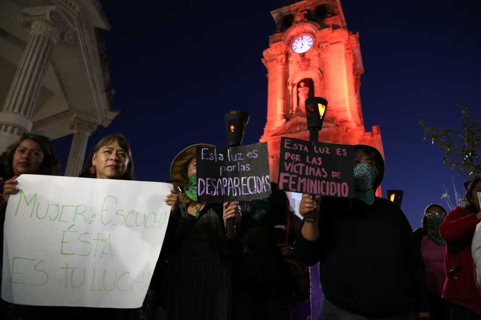 Marcha por violencia contra las mujeres. (Jorge Sánchez)