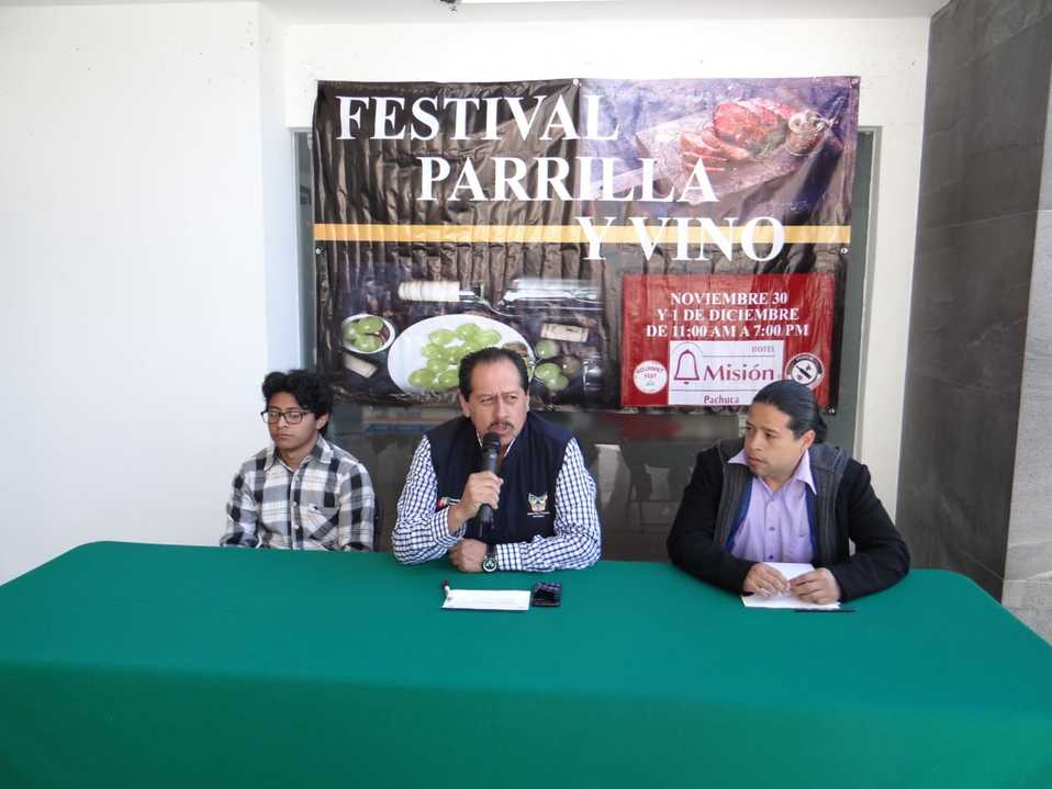 Presentación de festival Parrilla y Vino. (Elizabeth Hernández)