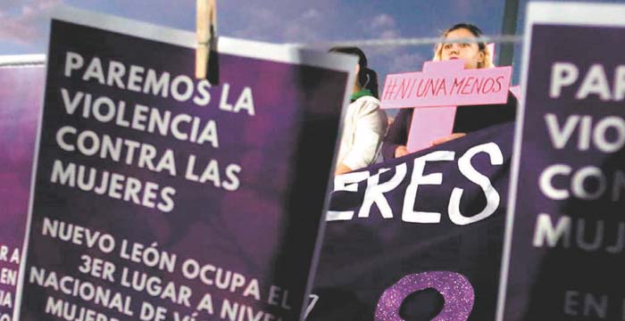 Existen varios tipos de violencia en contra de las ciudadanas, algunos no están tipificados. RAÚL PALACIOS