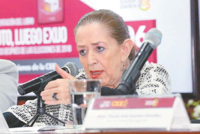 La activista dijo que promoverá recursos para asegurar la paridad. RAÚL PALACIOS