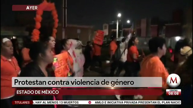 Así fue la marcha contra la violencia de género en Edomex - Grupo Milenio