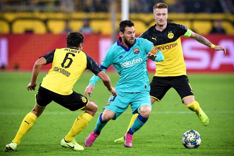 Barcelona y Borussia Dortmund se enfrentarán en la Champions League (EFE)