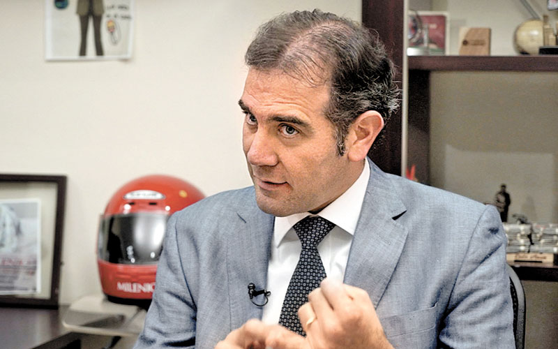 El consejero presidente estuvo en ‘El asalto a la razón’, con Carlos Marín. (Especial)