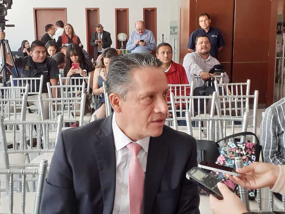 Gerardo Vázquez Alatriste, delegado de la FGR en Hidalgo. (Teodoro Santos)