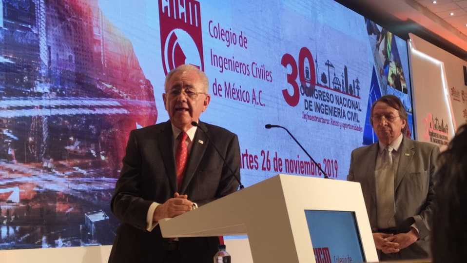 Javier Jiménez Espriú, secretario de comunicaciones y Transportes (Cristina Ochoa)