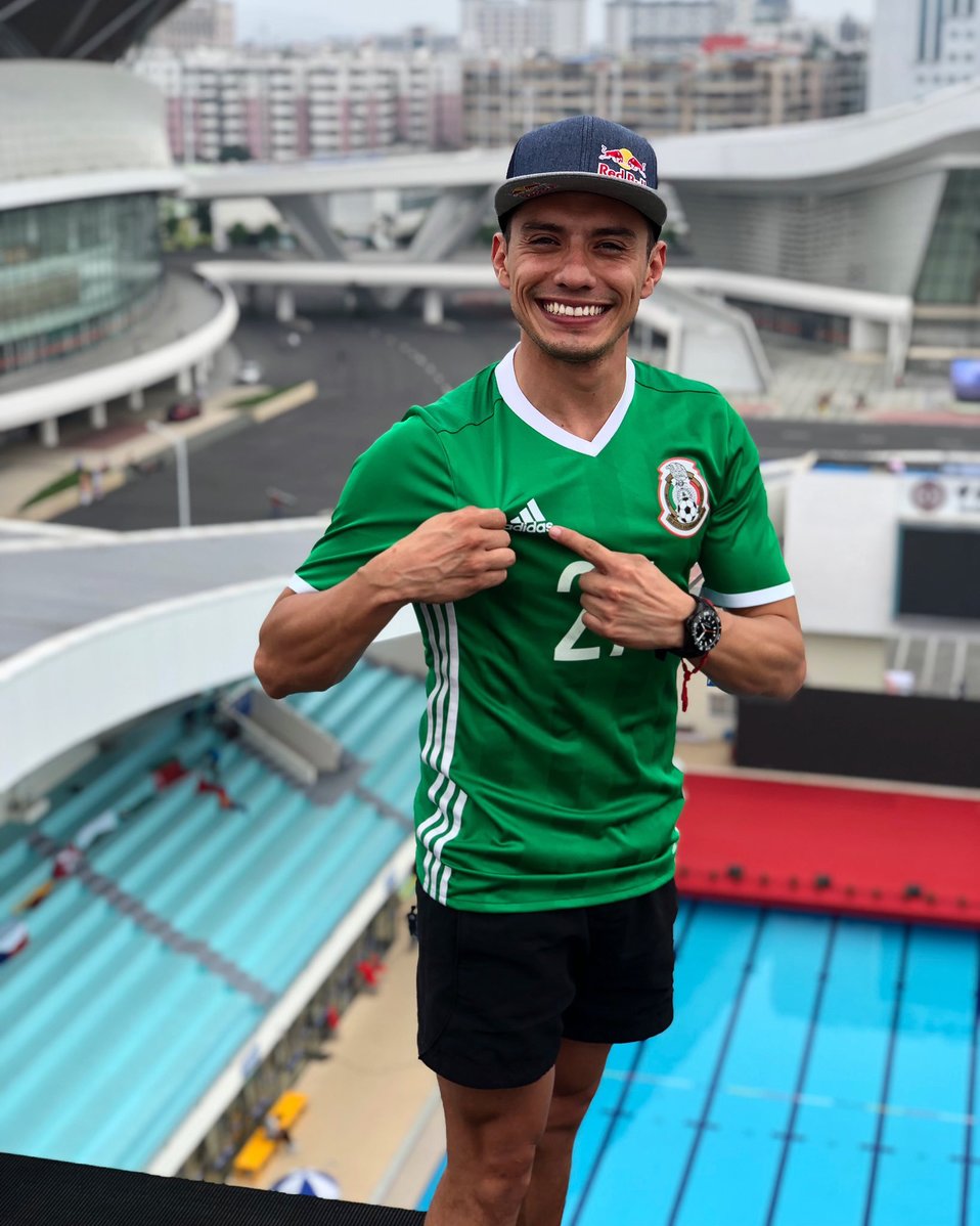 Jonathan Paredes, clavadista mexicano (Twitter @WallsJonathan)
