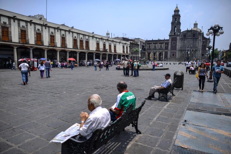Plaza de Santo Domingo en la CdMx. (Archivo Cuartoscuro)