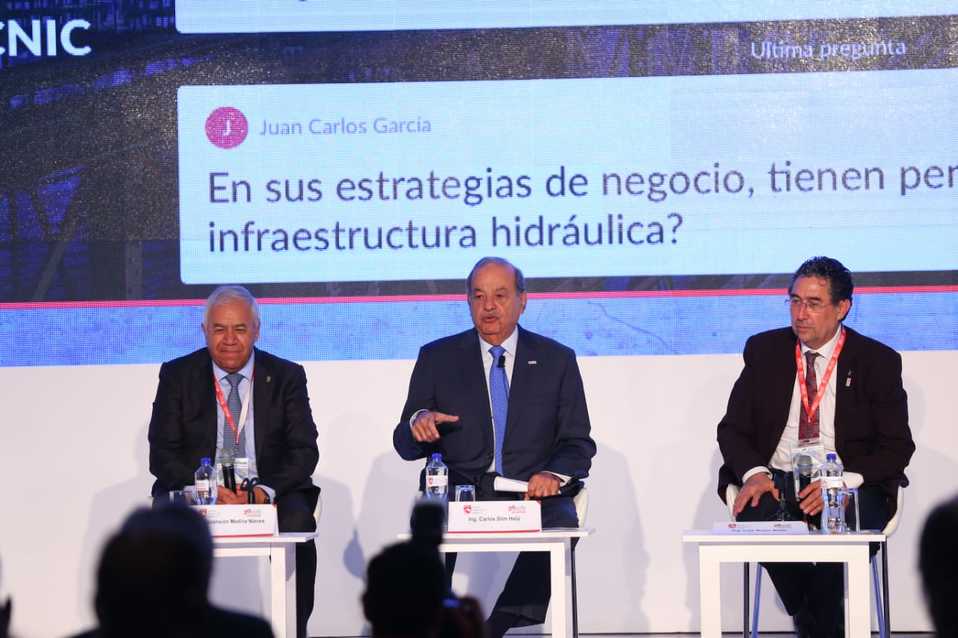Carlos Slim en el Congreso Nacional de Ingeniería Civil: Hector Tellez