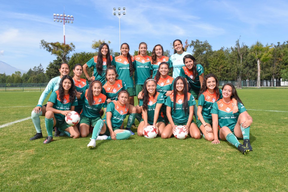 Las cholultecas van por su tercera defensa del título en el circuito estudiantil. (Especial)